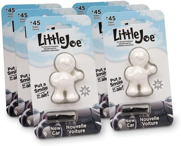 Little Joe Car Air Freshener New Car Scent, Clips to AC Vent