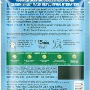 Garnier Skin Naturals Face Serum Sheet Mask
