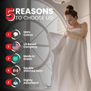 Infinitee Xclusives Grey Jumbo Bath Sheets - Pack of 2