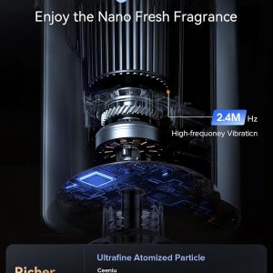 Ceeniu Smart Car Air Fresheners, New Smell Experience By Ultrasonic mist, Auto On/Off,