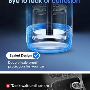 Ceeniu Smart Car Air Fresheners, New Smell Experience By Ultrasonic mist, Auto On/Off,