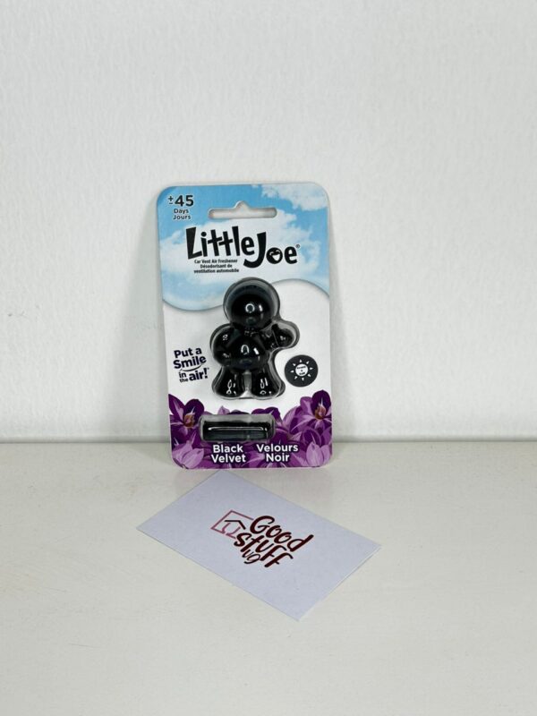 Little Joe Car Air Freshener Black Velvet Scent,
