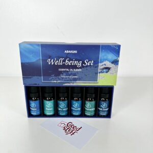 ASAKUKI Essential Oil Blends Pack of 6
