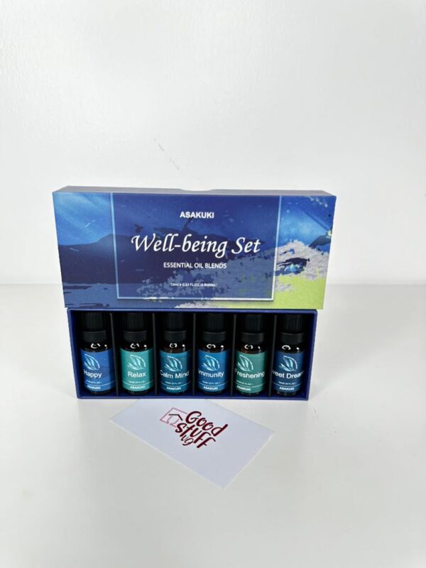 ASAKUKI Essential Oil Blends Pack of 6