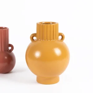 Hawkin Vase, Mustard - 18.5x25 cm