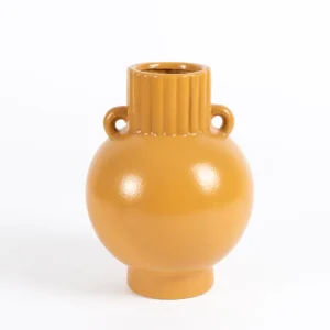 Hawkin Vase, Mustard - 18.5x25 cm