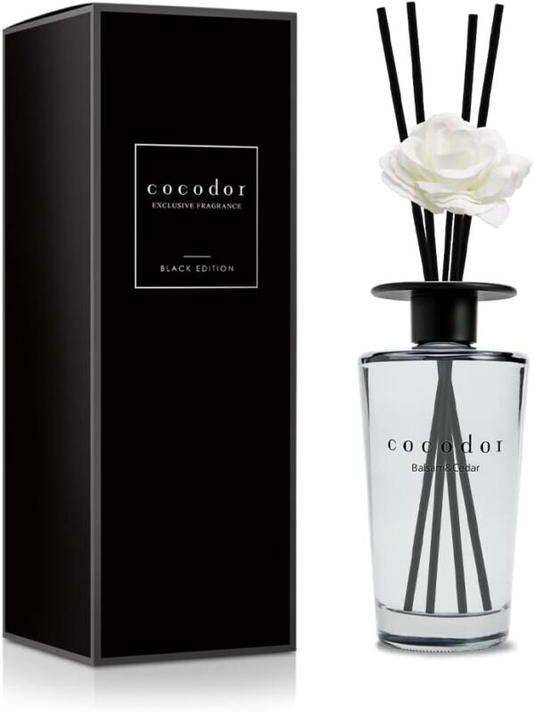 Cocod'or Reed Diffuser April Breeze White Flower Black Edition (500 ml)