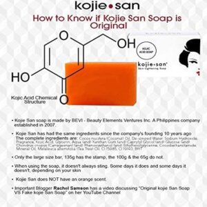 Kojie San Skin Lightening Soap 100g (Pack Of 3)