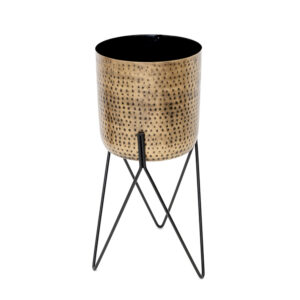 Keeth Metal Planter with Stand- 52 cm