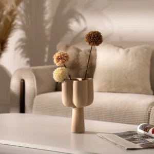 Quinn ceramic flower shape vase 11.8*11.8*22.8 cm