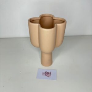Quinn ceramic flower shape vase 11.8*11.8*22.8 cm