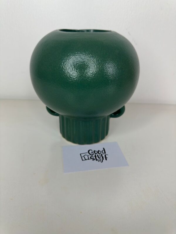 Hawkin Vase, Green - 16x17.5 cm