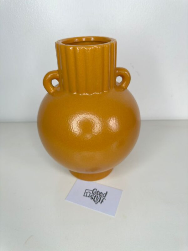 Hawkin Vase, Mustard - 18.5x25 cm